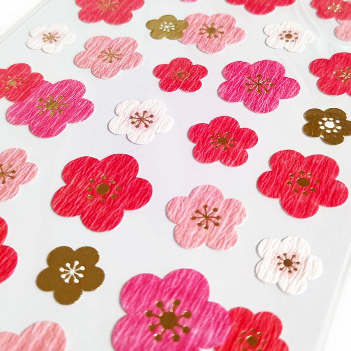 Spring Limited Japanese Apricot Stickers