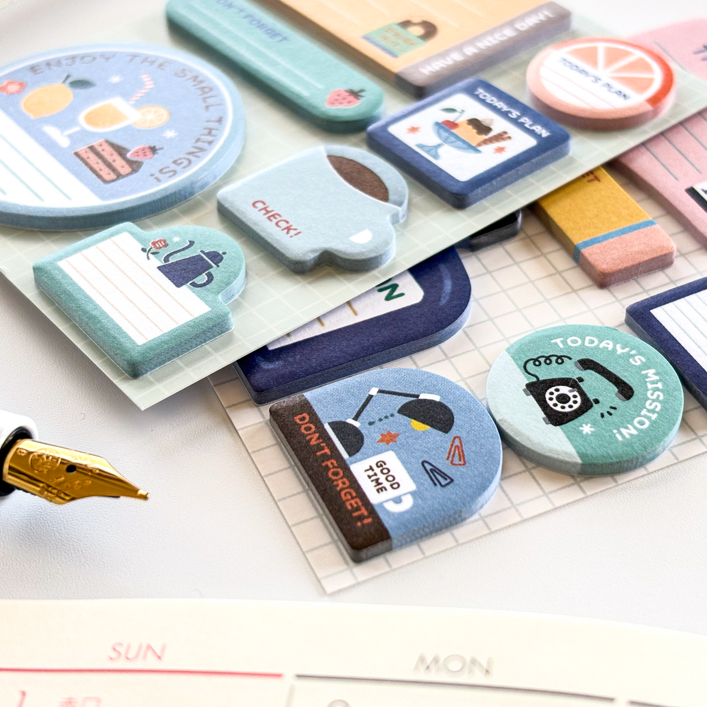 eric / Mini Sticky Notes - Fruits & Sweets