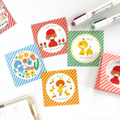 mizutama / Limited Edition / Memo Pad (red)