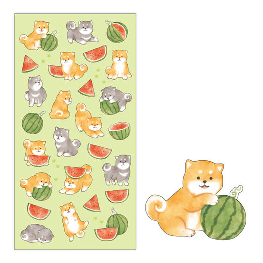 Summer Limited Stickers - Shiba's Summur Holiday