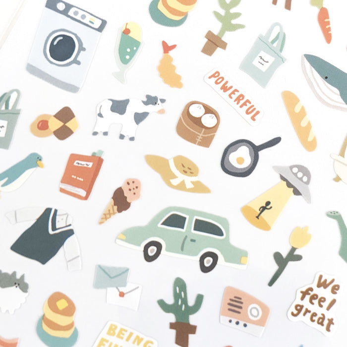 Whoopee Stickers - Light Blue