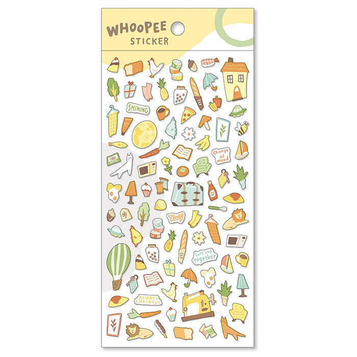 Whoopee Stickers - Yellow