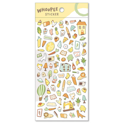 Whoopee Stickers - Yellow