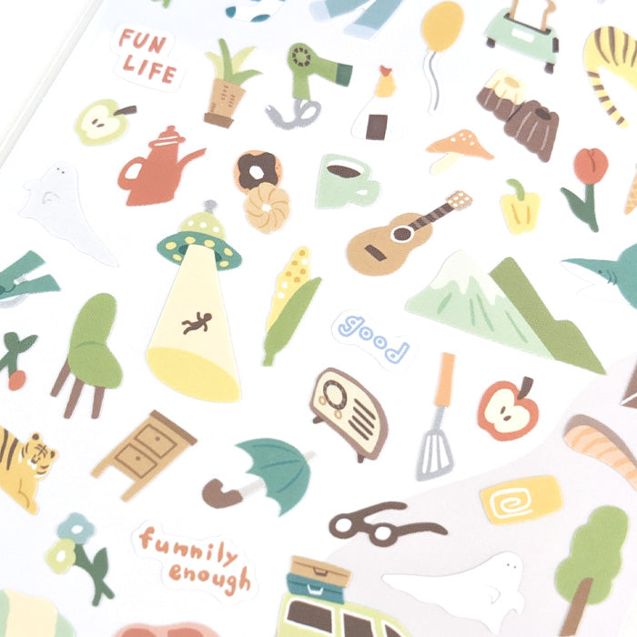 Whoopee Stickers - Green