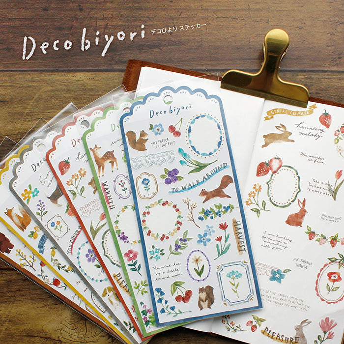 Happy Deco Stickers - Squirrel