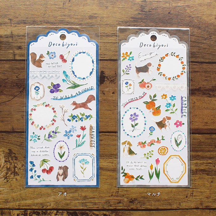 Happy Deco Stickers - Squirrel