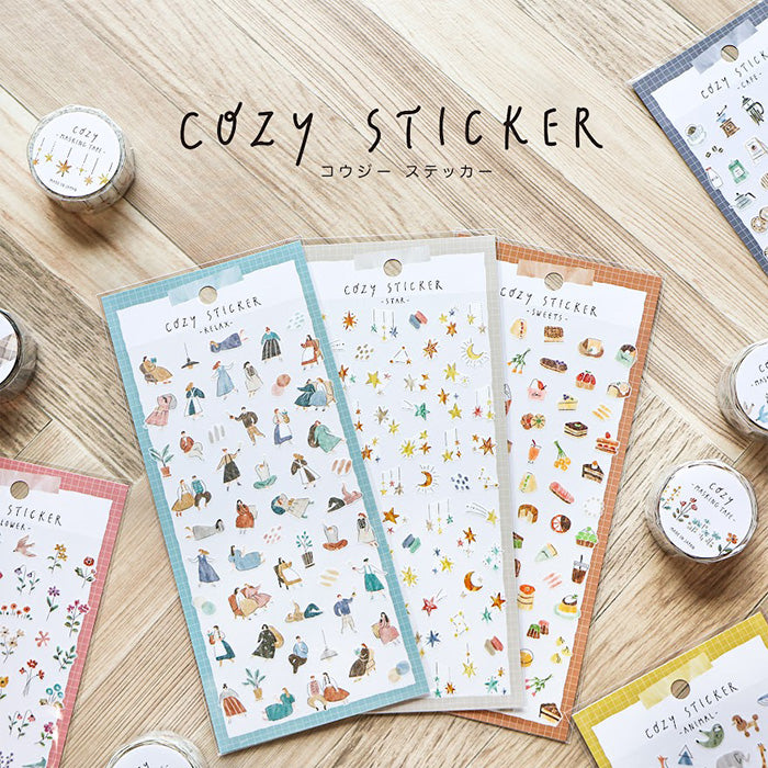 Cozy Stickers - Cozy Time