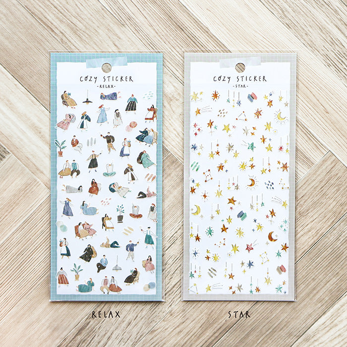 Cozy Stickers - Shiny Stars