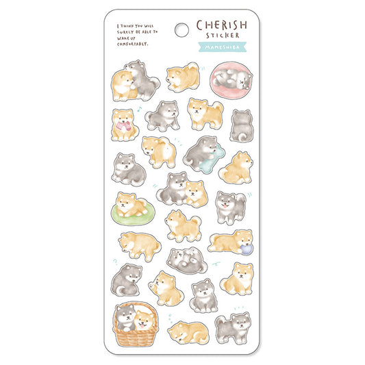 Cherish Stickers - Shiba