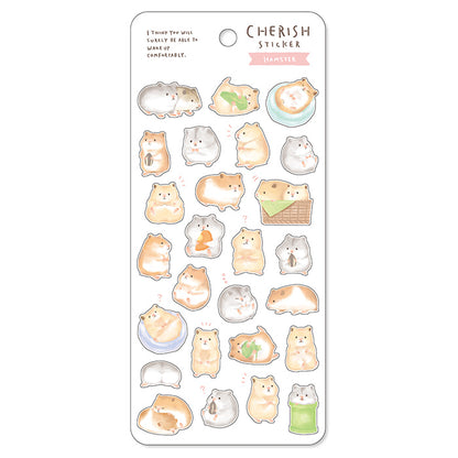 Cherish Stickers - Hamster