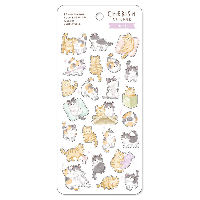 Cherish Stickers - Cat