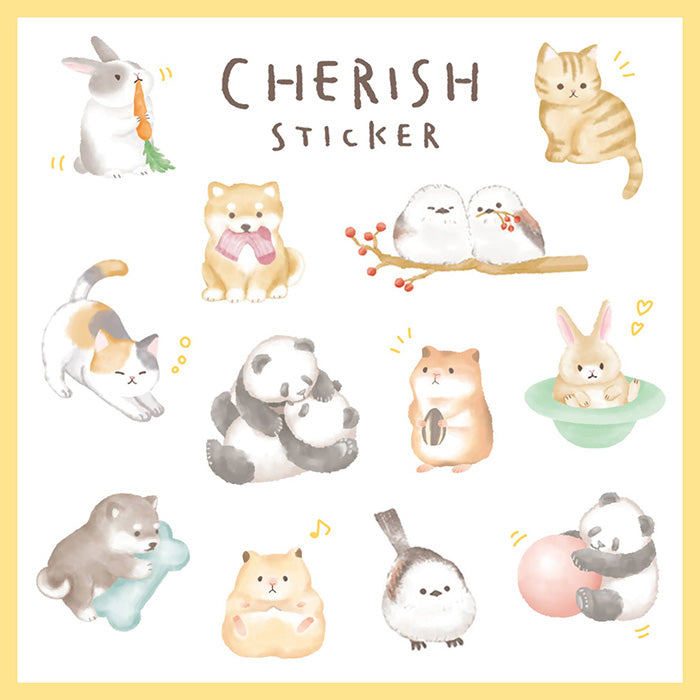 Cherish Stickers - Hamster