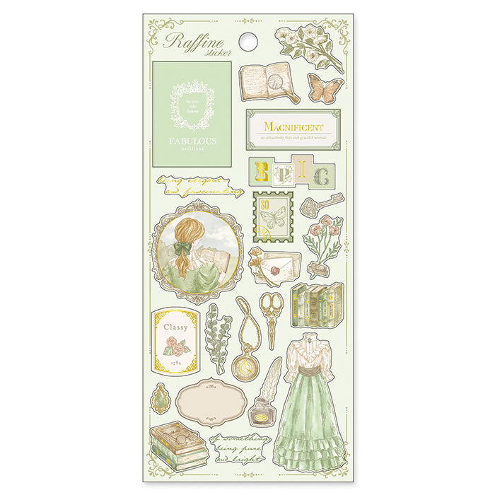 Mist Green Stickers