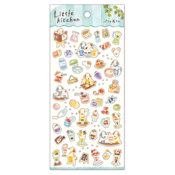 Little Kitchen Stickers - Dog's Sweets Shop