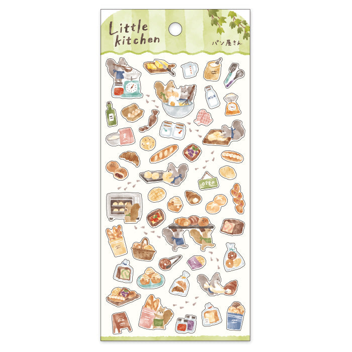 Little Kitchen Stickers - Squirrel's Bakery