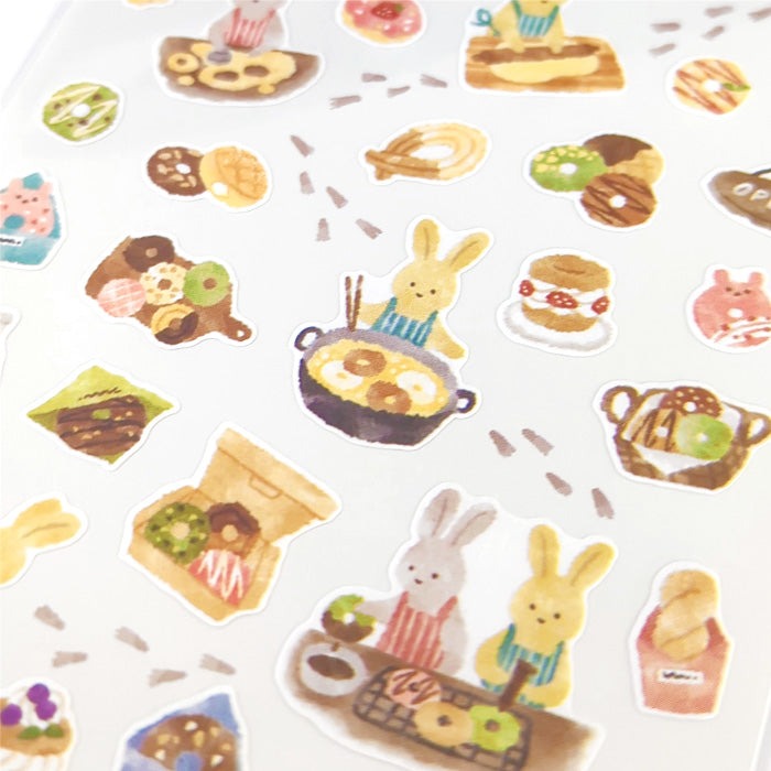 Little Kitchen Stickers - Bunny's Doughnut Cafe