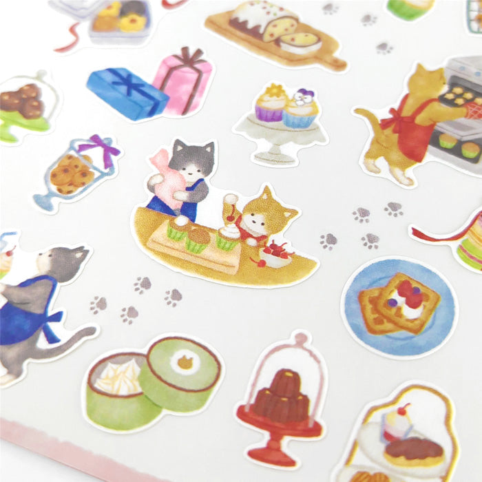 Little Kitchen Stickers - Cat's Sweets Shop