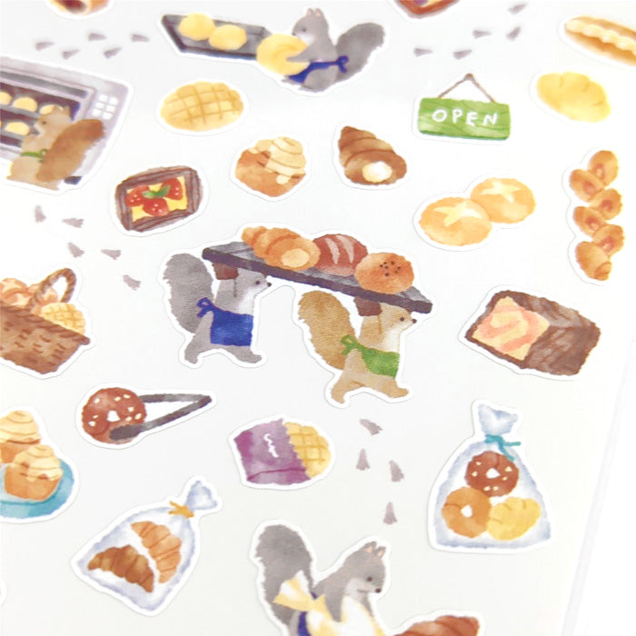 Little Kitchen Stickers - Squirrel's Bakery