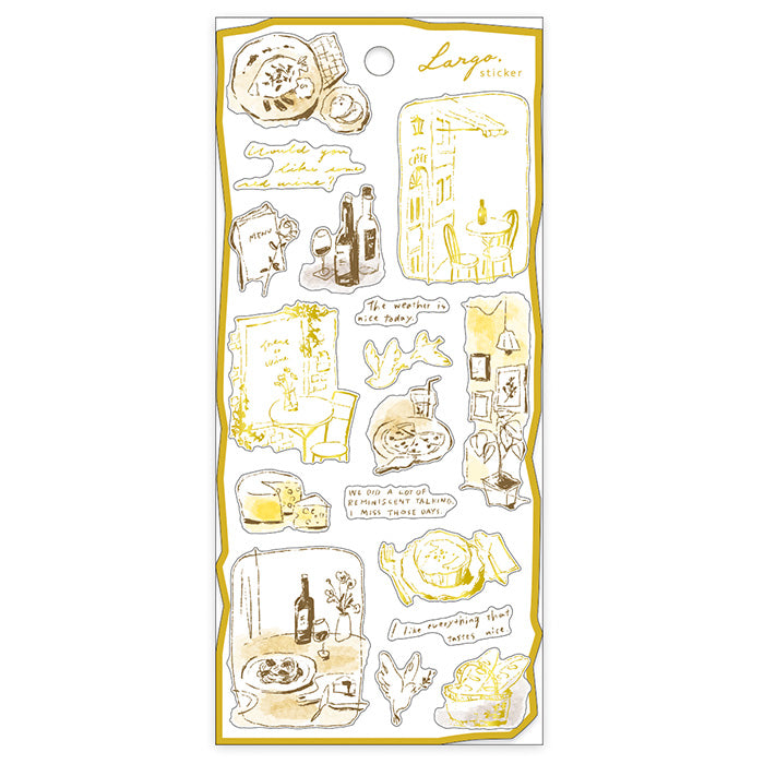 Sketch Stickers - Restaurant