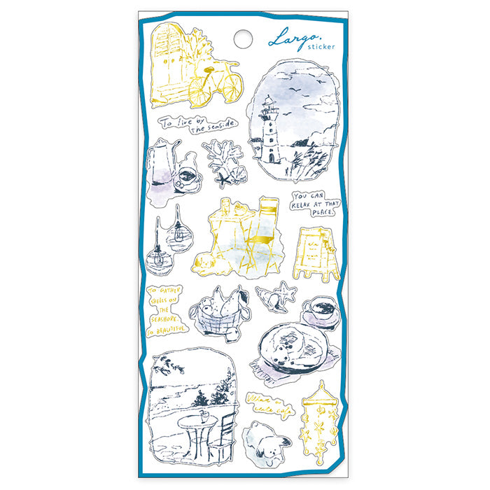 Sketch Stickers - Cafe
