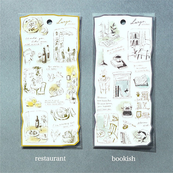 Sketch Stickers - Life with Books