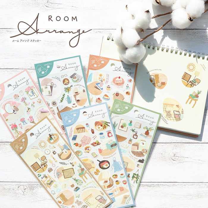 Arrange Room Stickers - Flowers