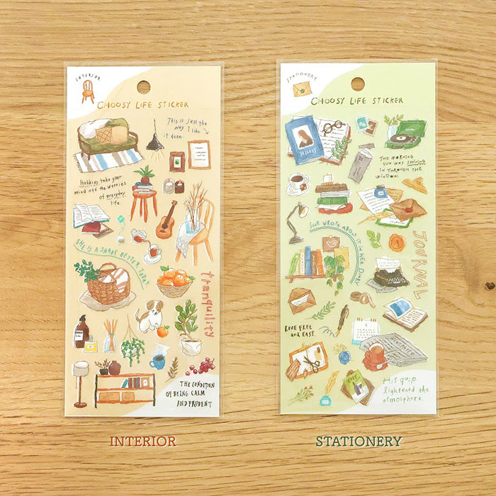 Choosy Life Stickers - Stationery