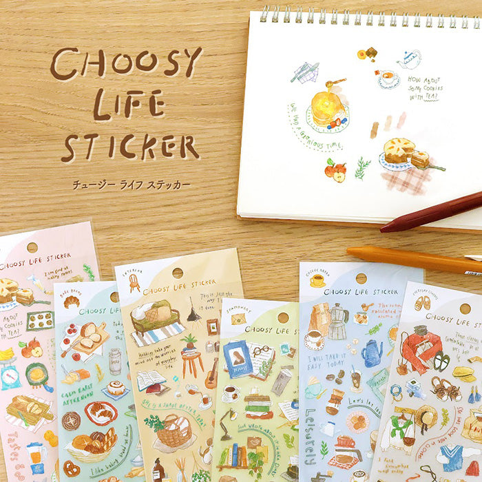 Choosy Life Stickers - Bread