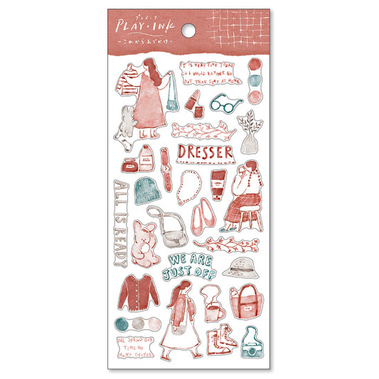 Play Ink Stickers - Happy Day