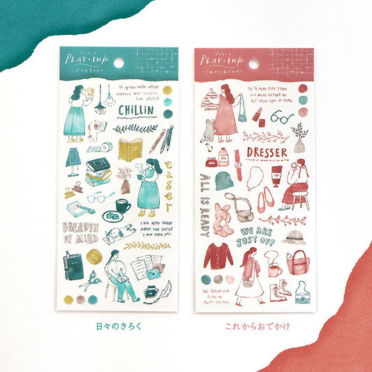 Play Ink Stickers - Happy Day