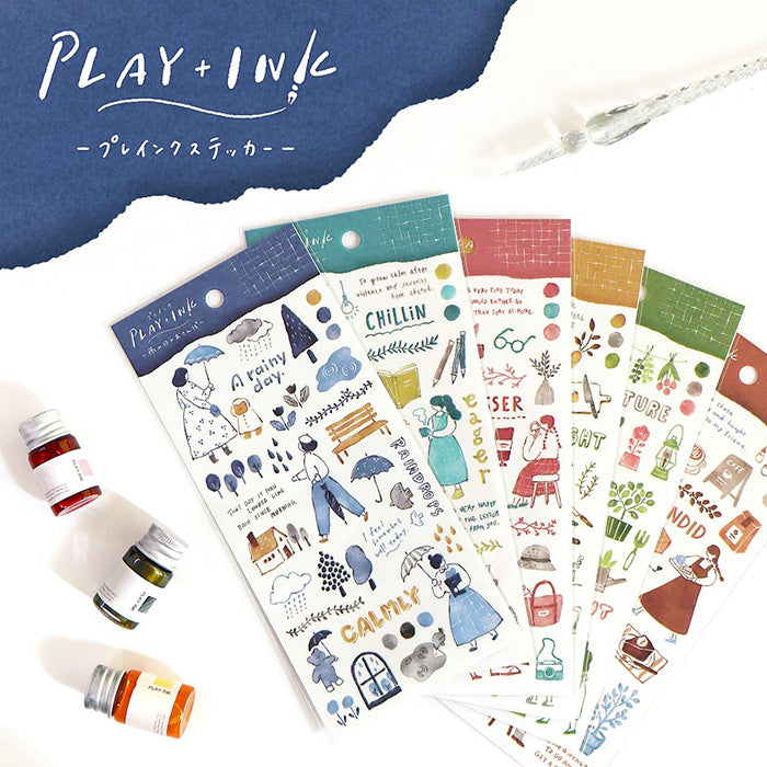 Play Ink Stickers - Happy Day