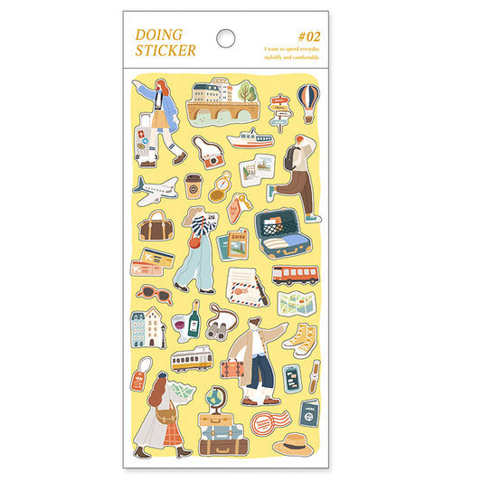 Doing Stickers - Traveling