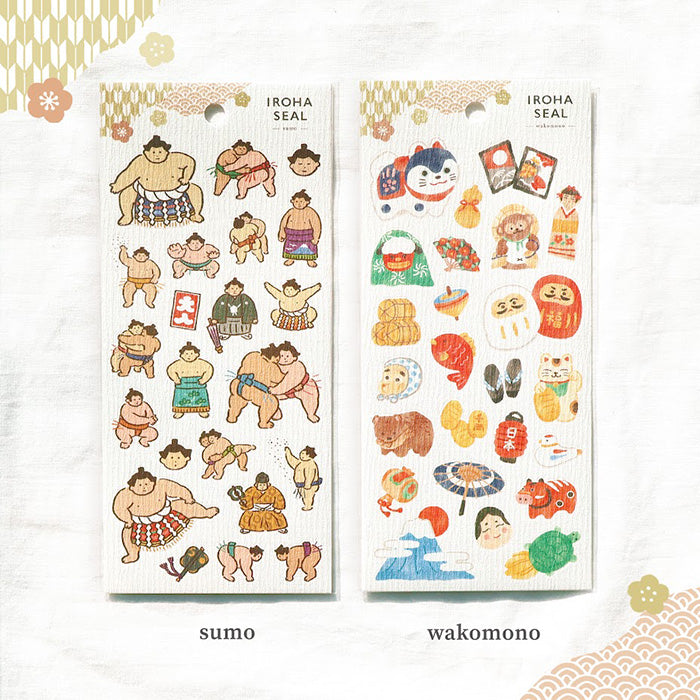 IROHA Stickers - Sumo Wrestlers