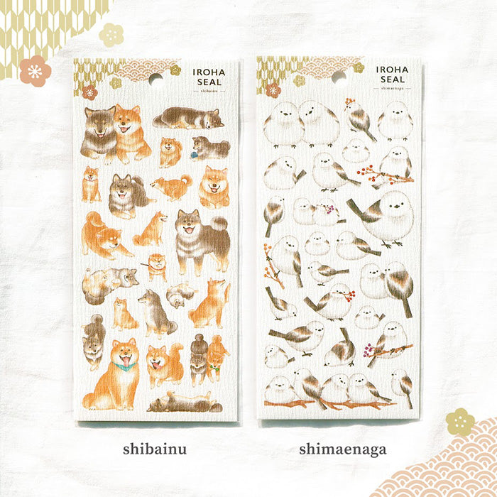 IROHA Stickers - Shiba Dog
