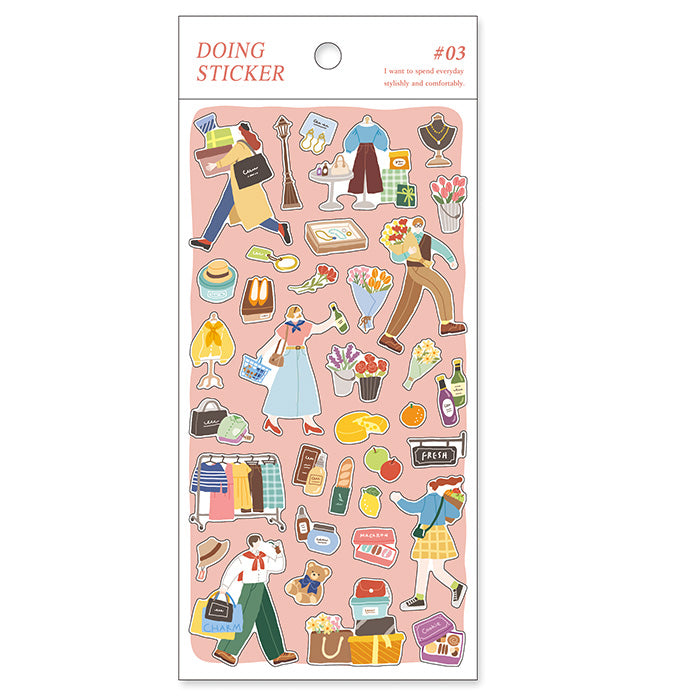 Doing Stickers - Shopping