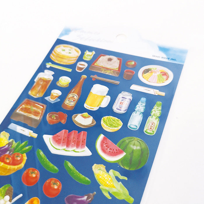 Summer Limited Stickers - Japanese Summer Food