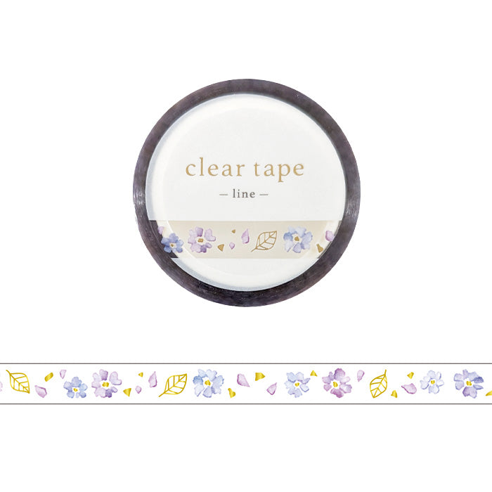 Slim Clear Tape - Petal