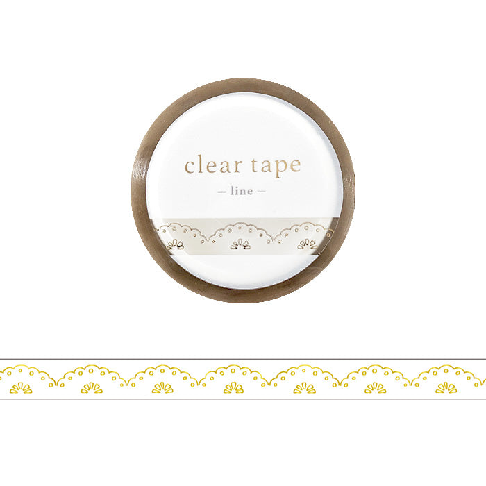 Slim Clear Tape - Lace