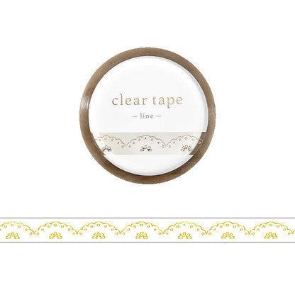 Slim Clear Tape - Lace