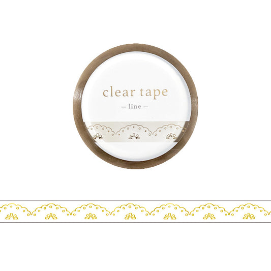 Slim Clear Tape - Lace