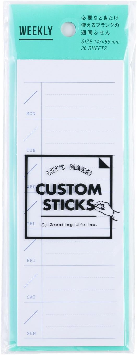 Weekly Schedule Sticky Notes – Cute Things from Japan