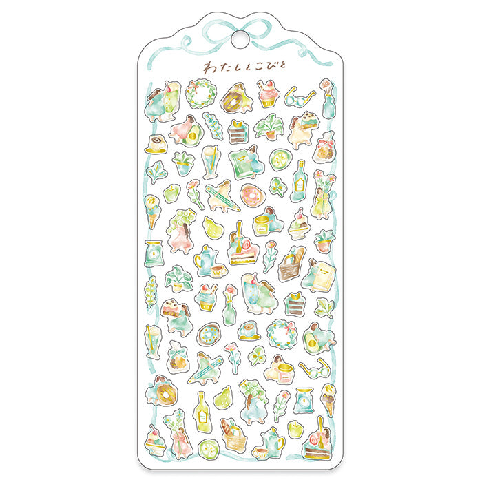 Little Happiness Stickers - Green