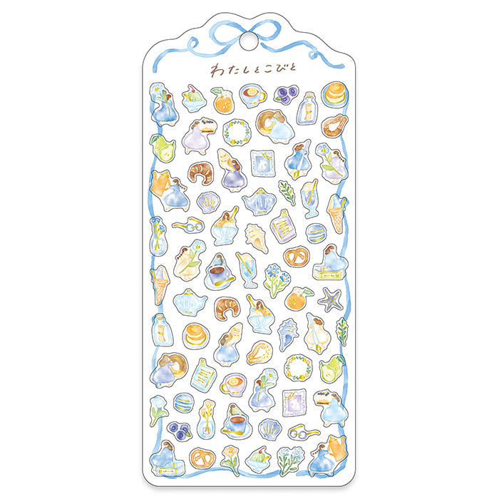 Little Happiness Stickers - Blue