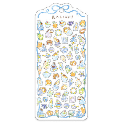 Little Happiness Stickers - Blue