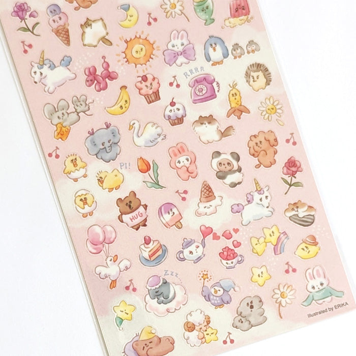 Happy Petit Stickers - Happy Dreamy Animals