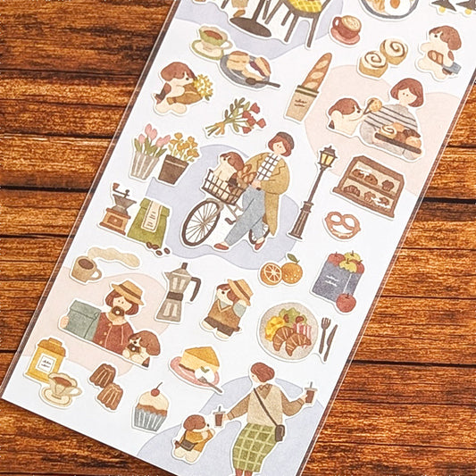 With Animals Stickers - With Dog