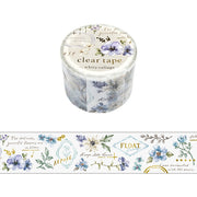 Mind Wave / Shiny Clear Tape - Botanical