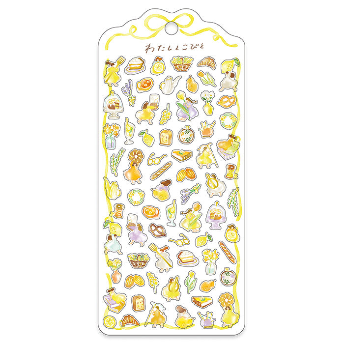 Little Happiness Stickers - Yellow