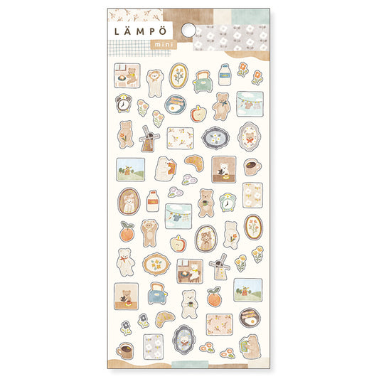 Animal Stickers - Bear's Morning