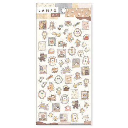 Animal Stickers - Cat at Night